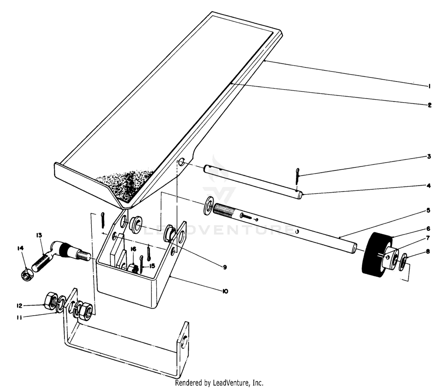 Traction Pedal Assembly