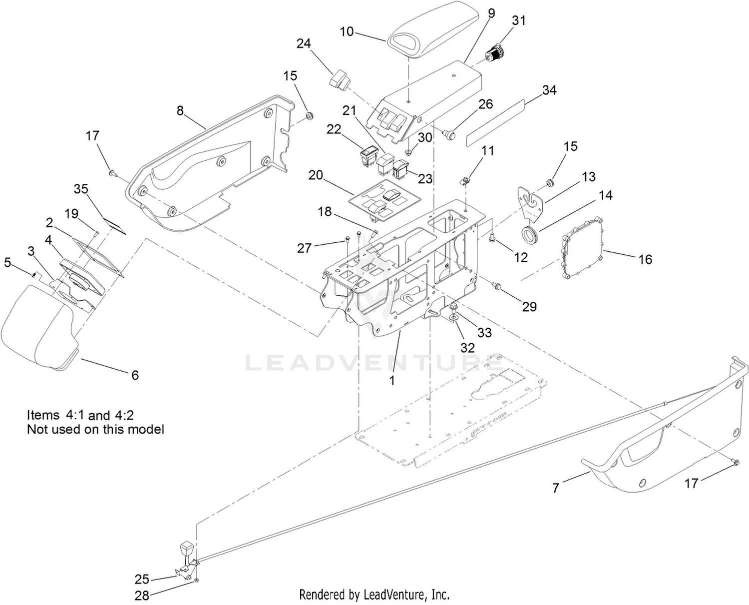 Control Console Assembly