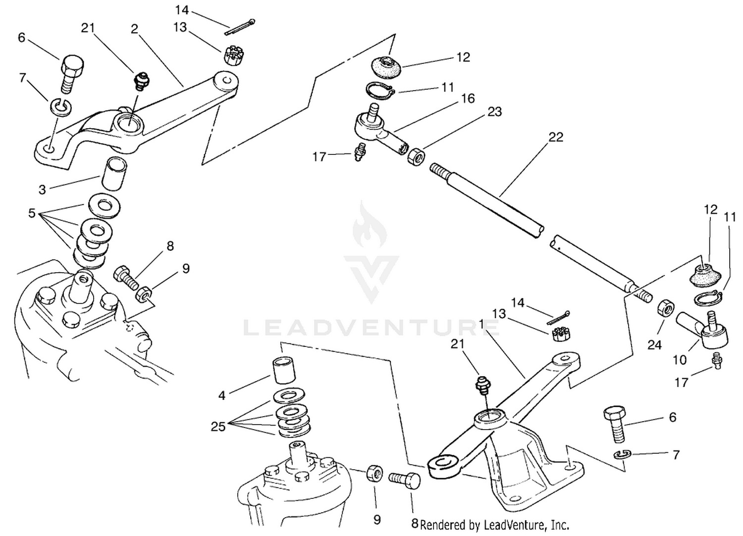 Steering Arm Linkage Assembly