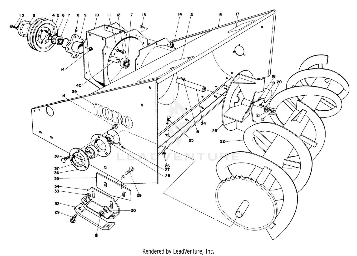 48" Snowthrower Model No. 30570 (optional)
