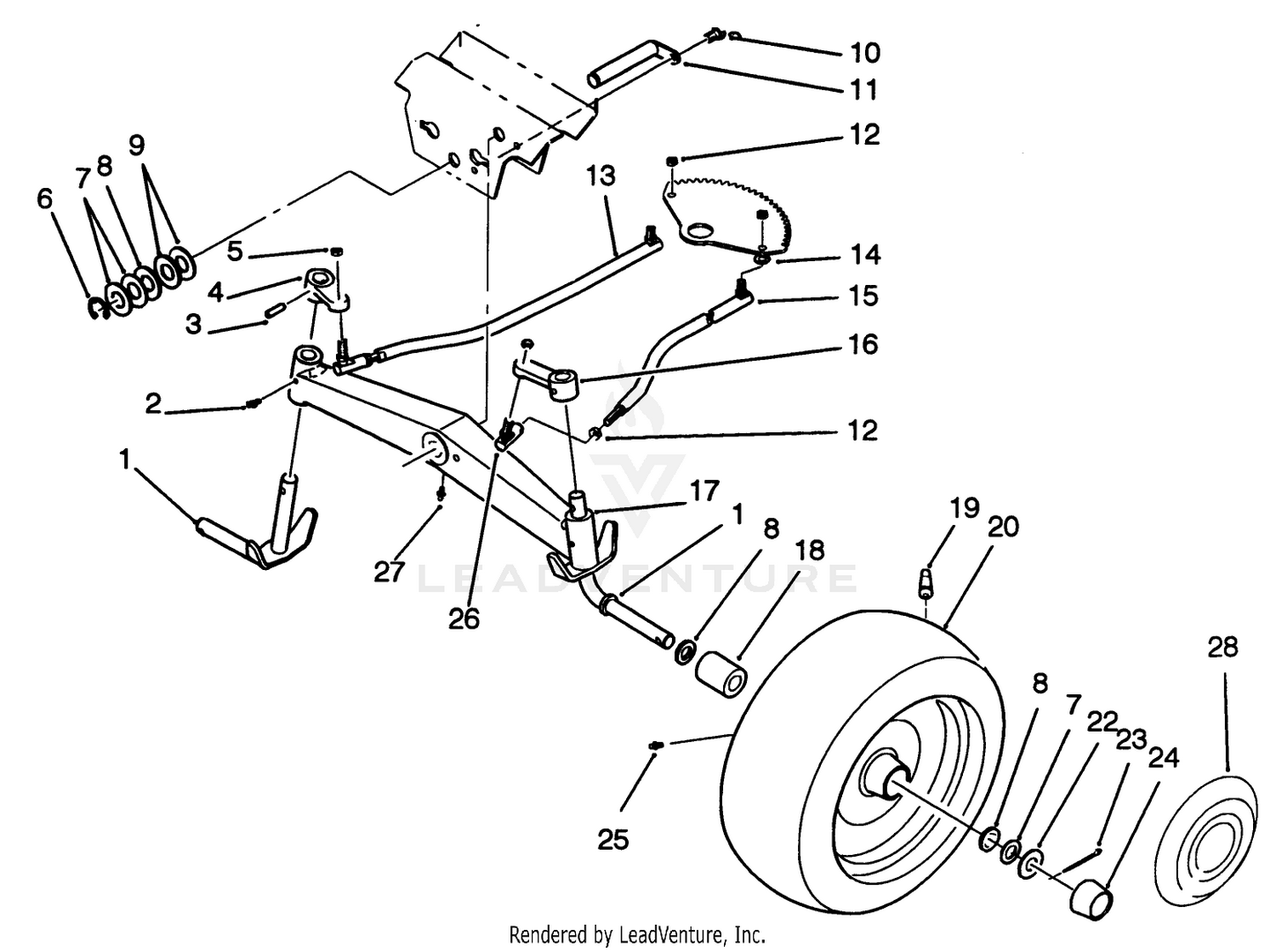 Front Axle Assembly