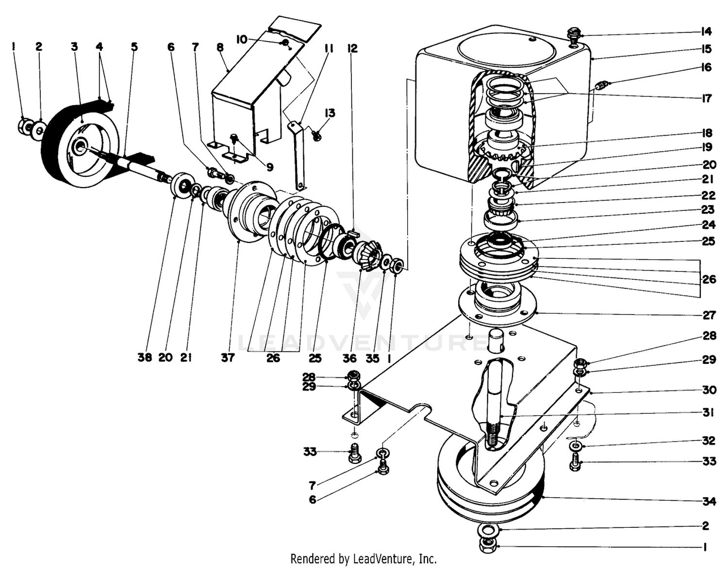 Gear Box Assembly