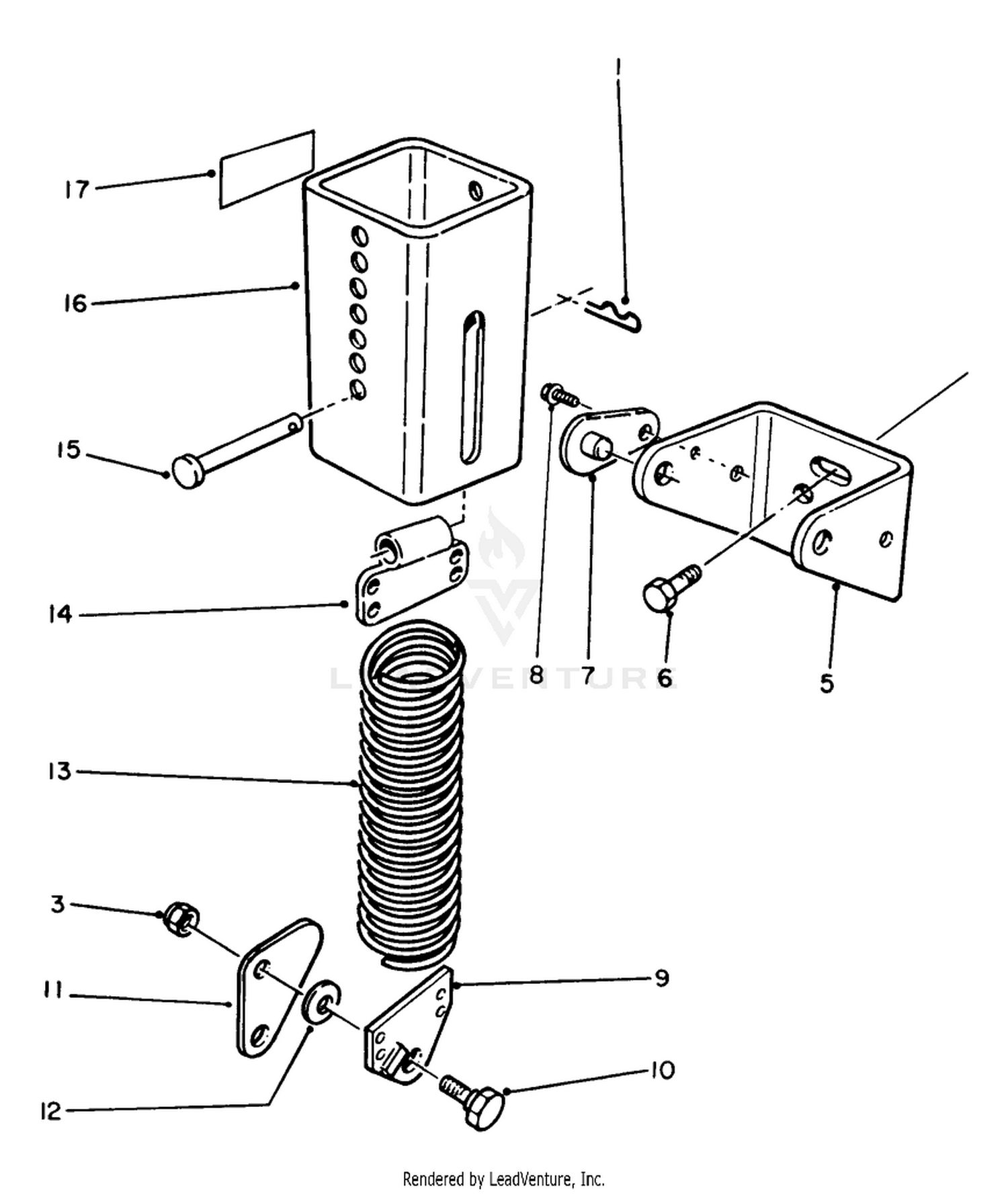 52" COUNTER BALANCE KIT MODEL NO. 30712