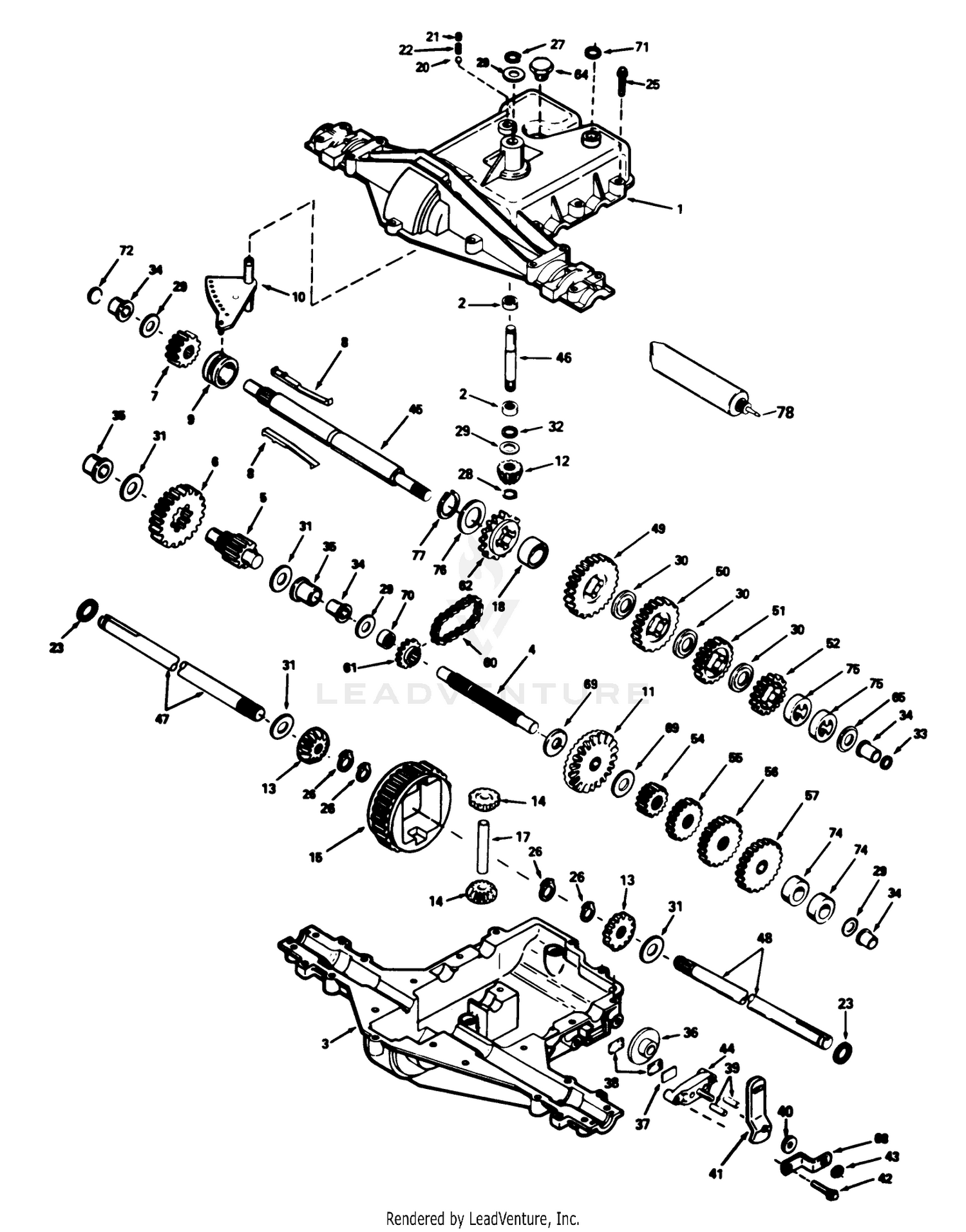Peerless Transmission Model No. 930-020 (212-5)