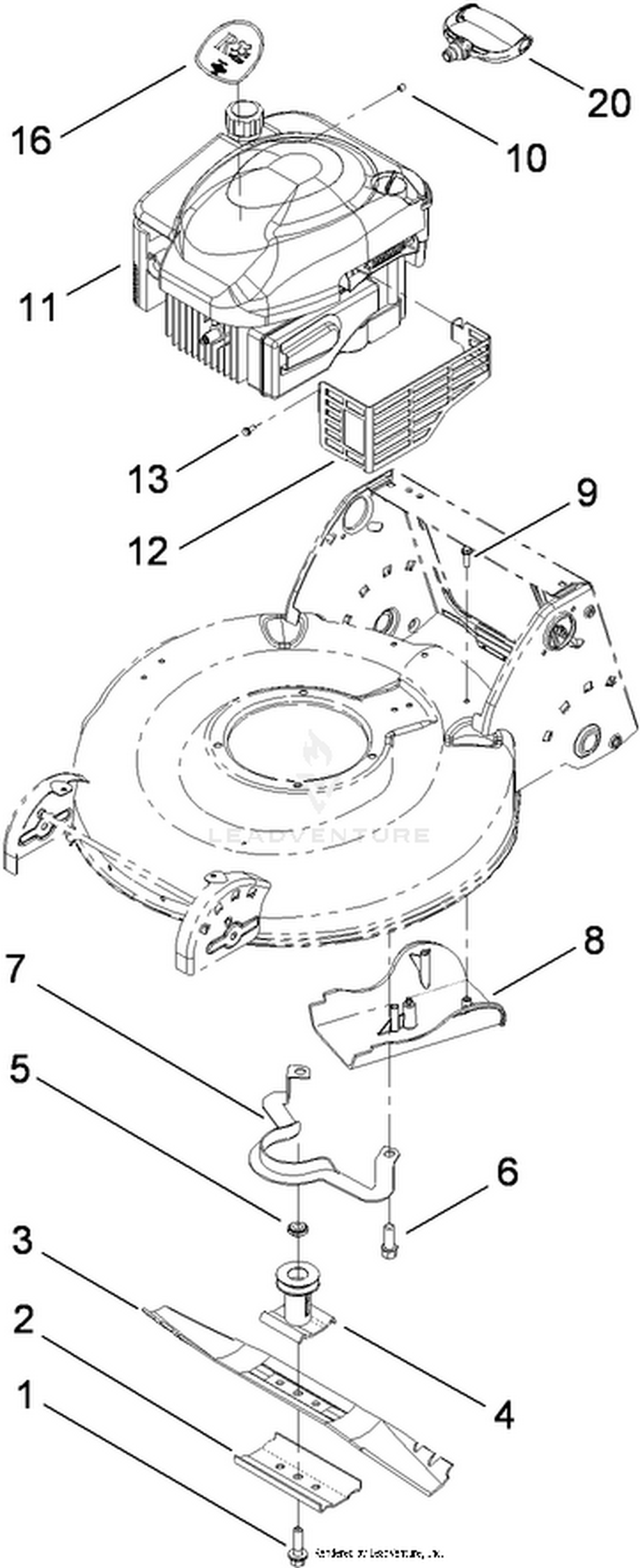 Assembly diagram