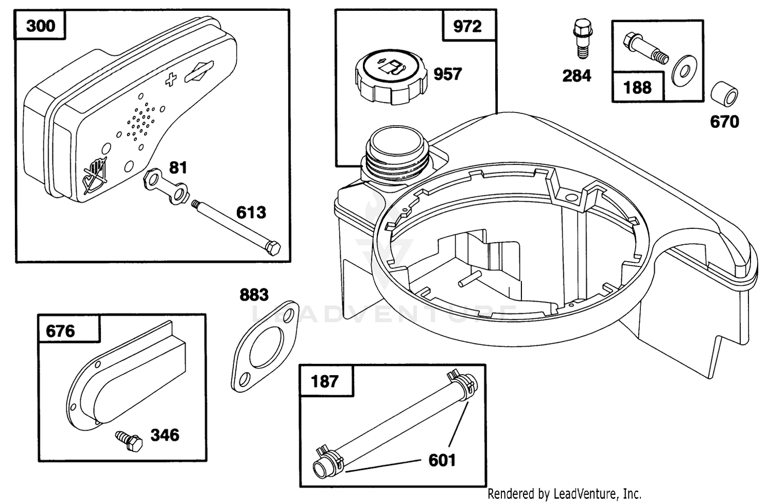 Engine Briggs  Stratton Model 12e802-0620-01 8