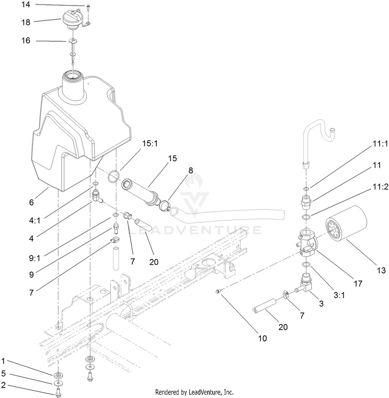 Hydraulic Tank Assembly