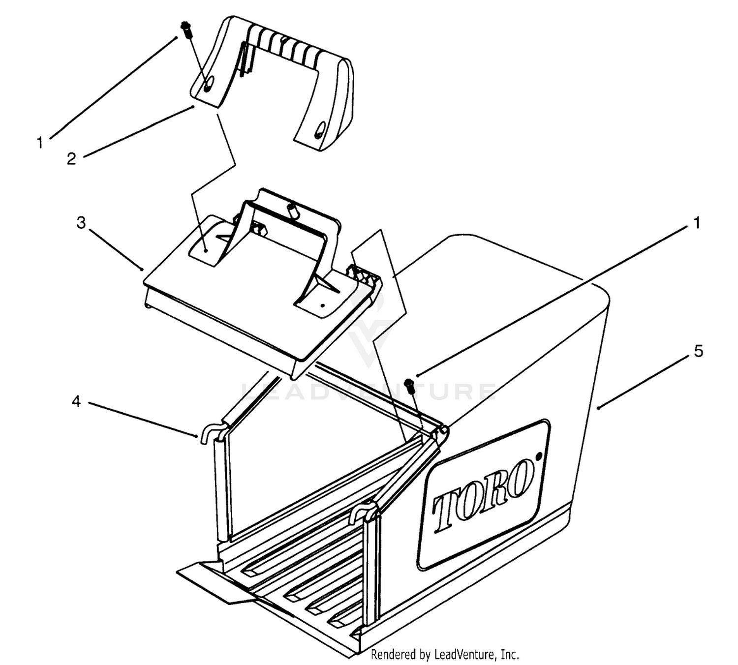 Grass Bag Assembly