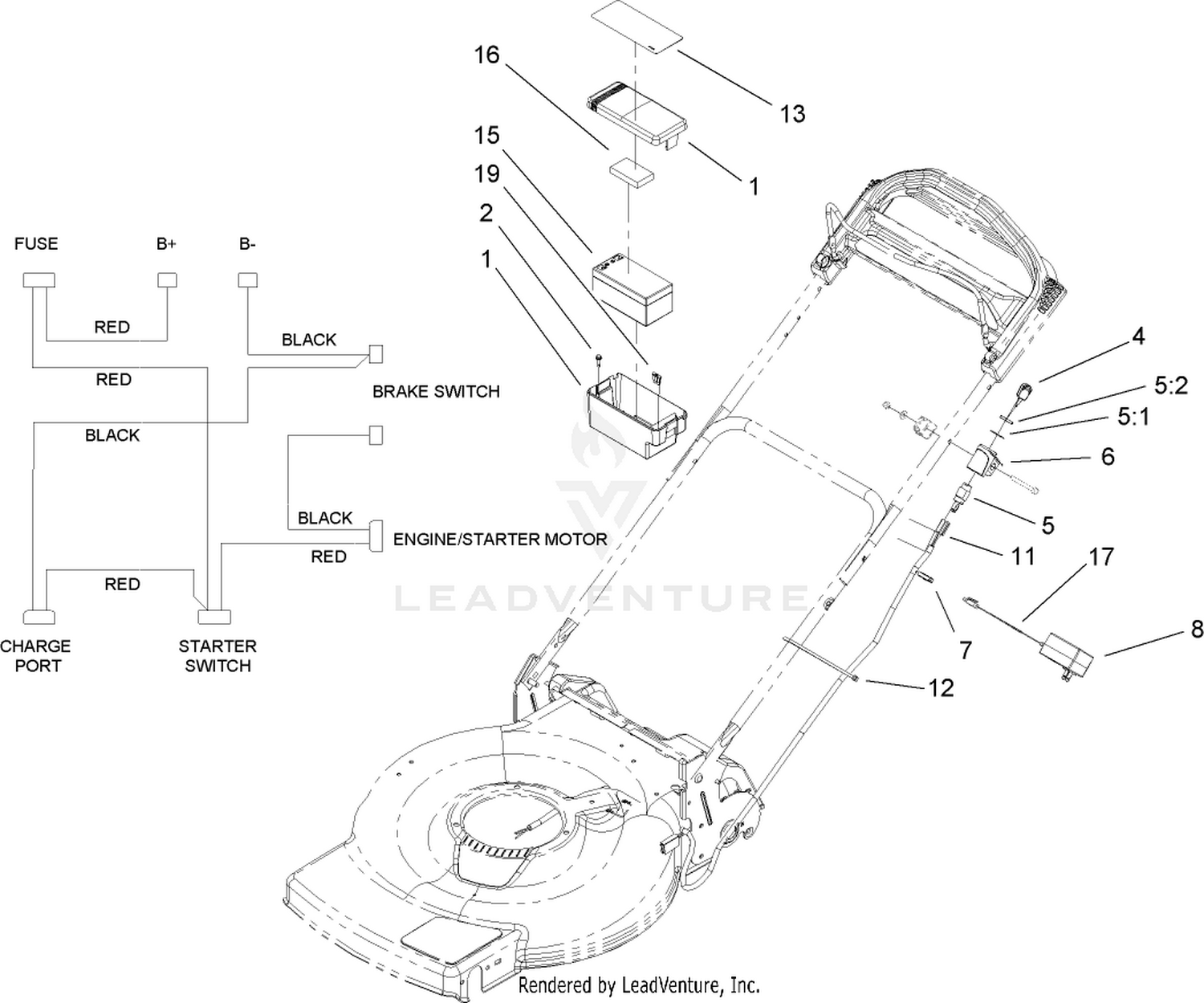 Electric Start Assembly