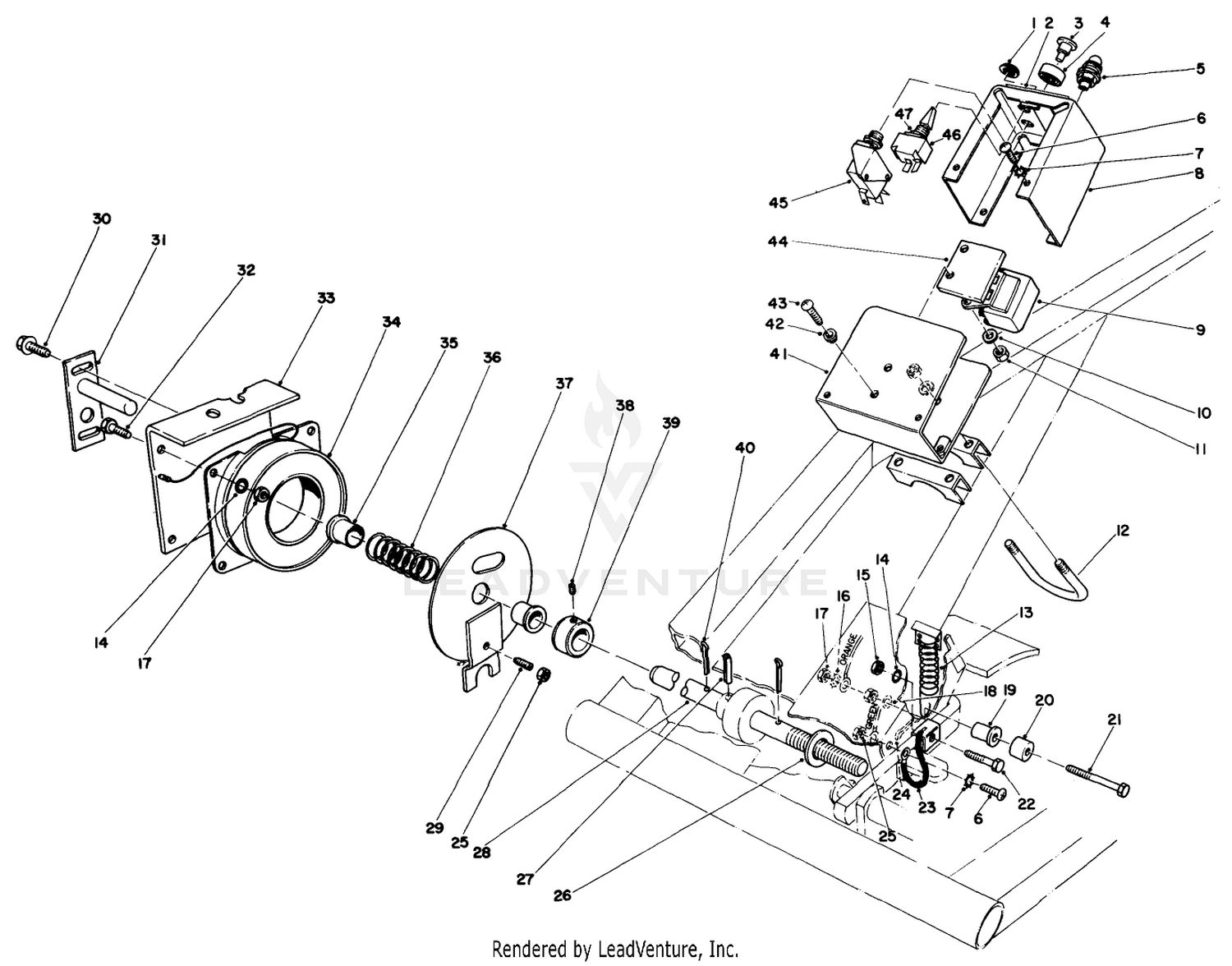 Cruise Control Kit Model No. 30783 (optional)