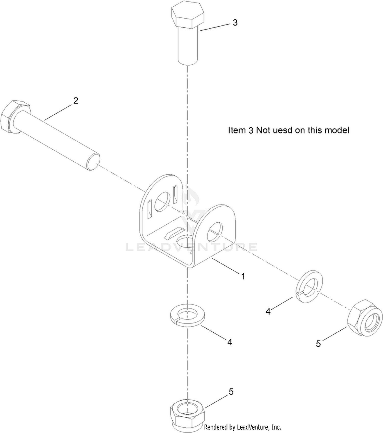 Light Mount Kit Assembly No. 140-6698