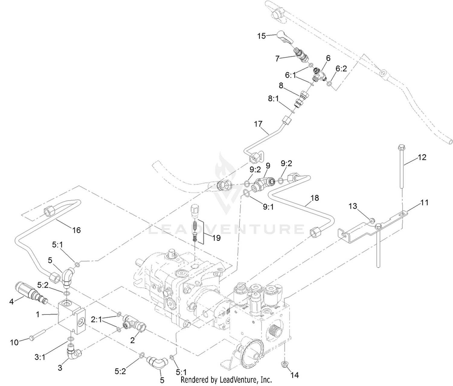 Hydraulic Assembly No. 140-8815