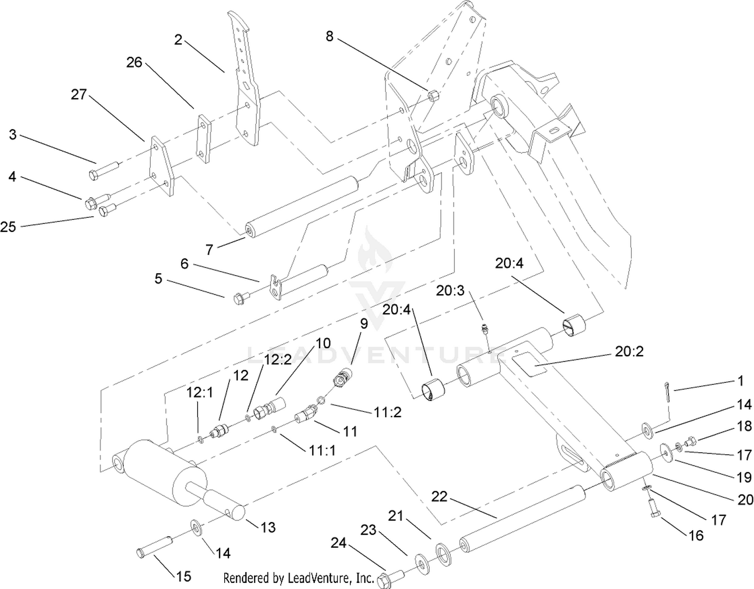 Rear Lift Arm Assembly
