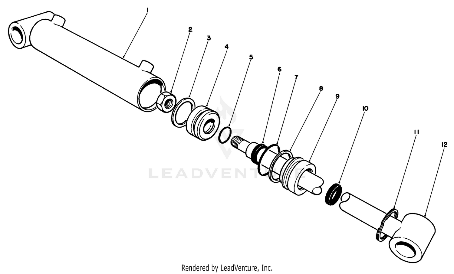 Hydraulic Cylinder No. 75-0770