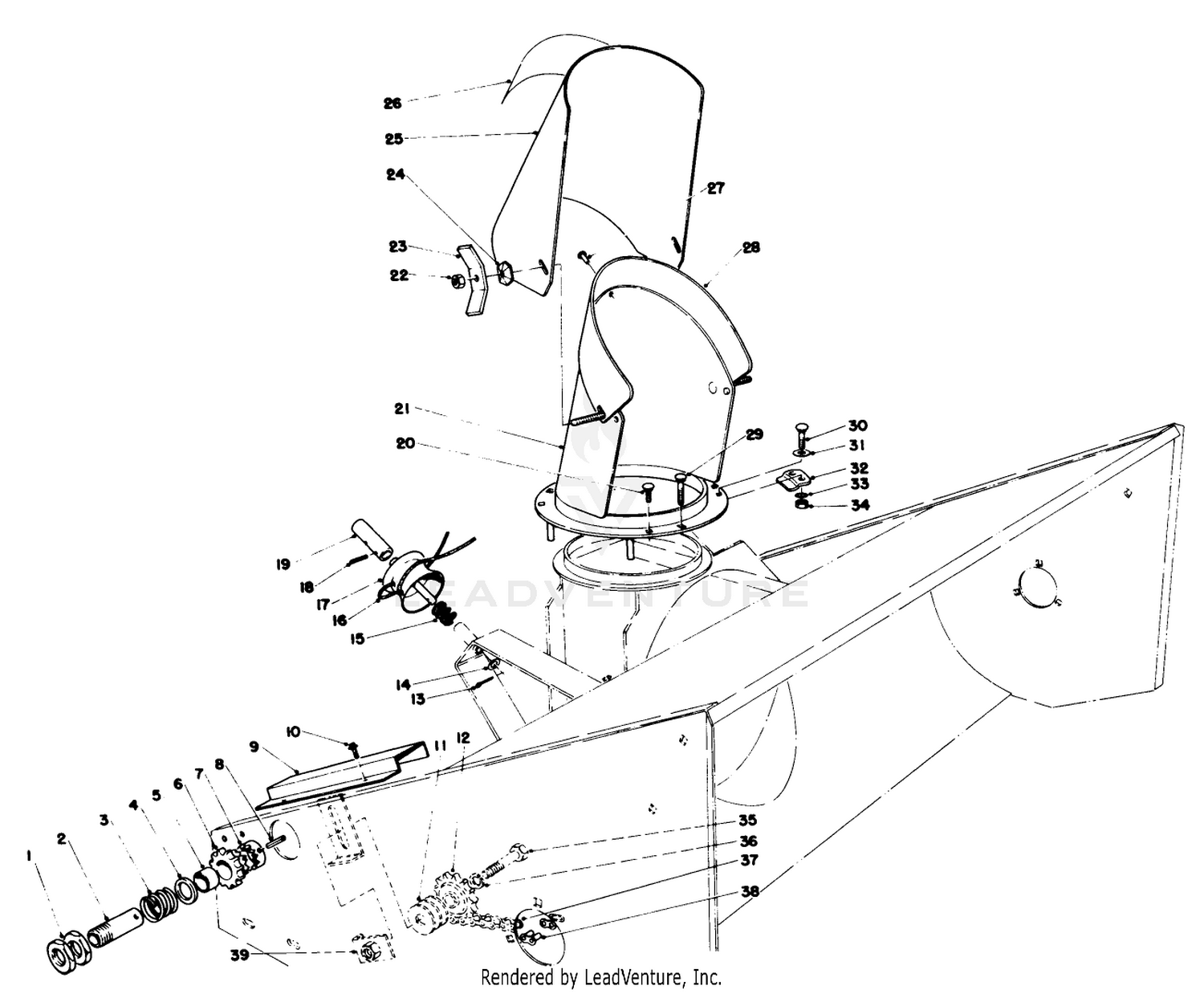 48" Snowthrower Model No. 30515 (continued) 2