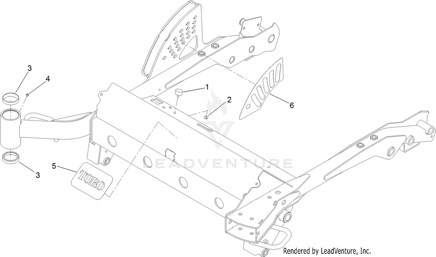 Carrier Frame Assembly No. 136-4466