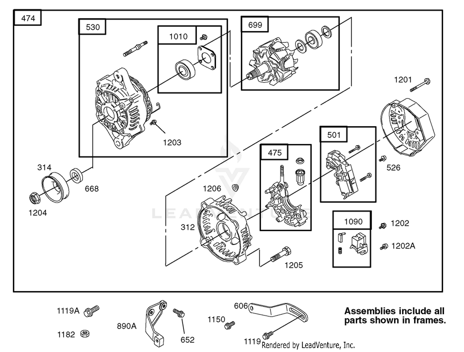 Alternator Assembly