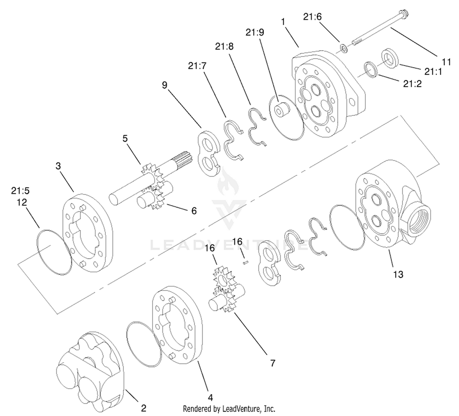 Gear Pump Assembly No. 95-8601