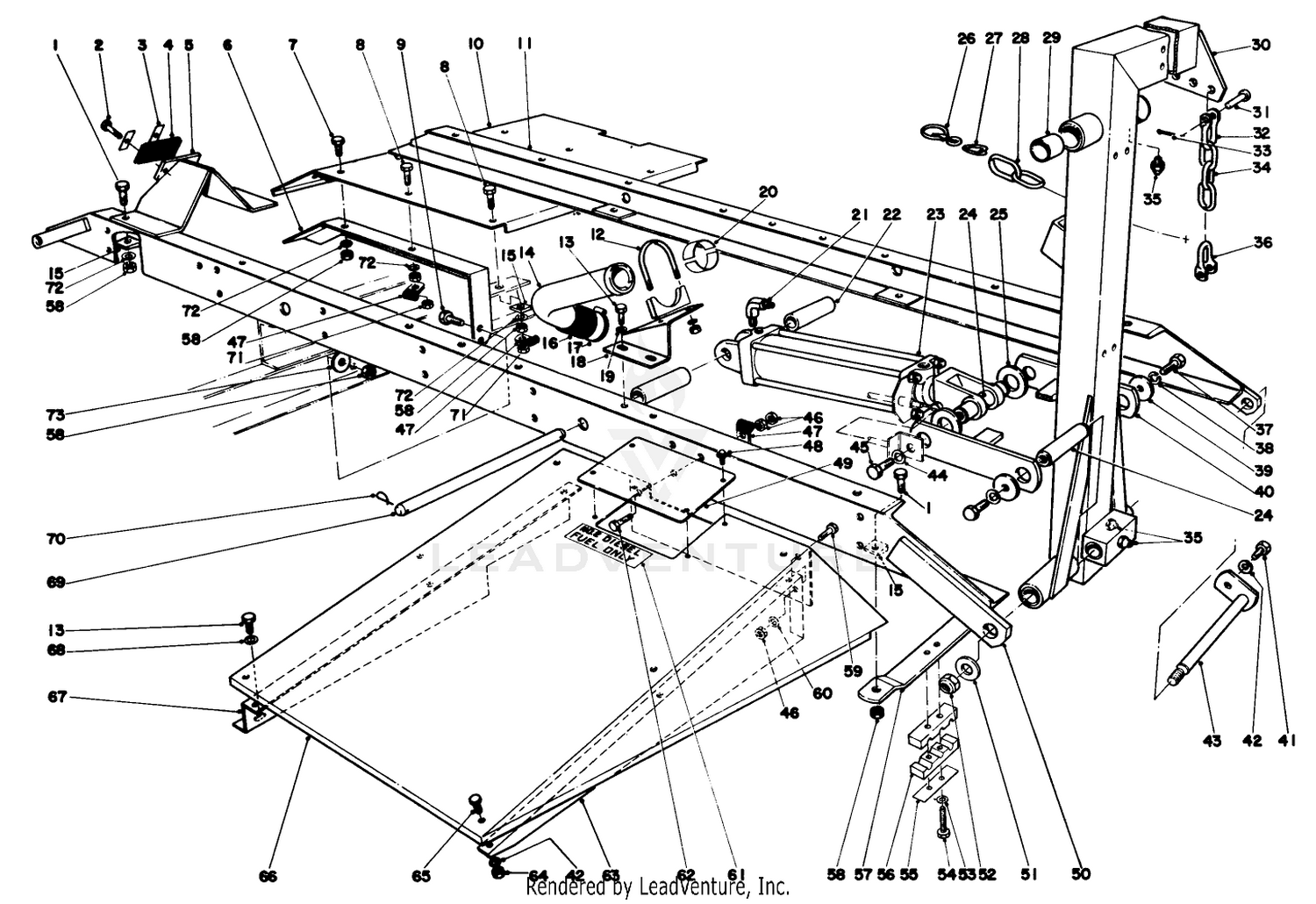 Main Frame Assembly-Front