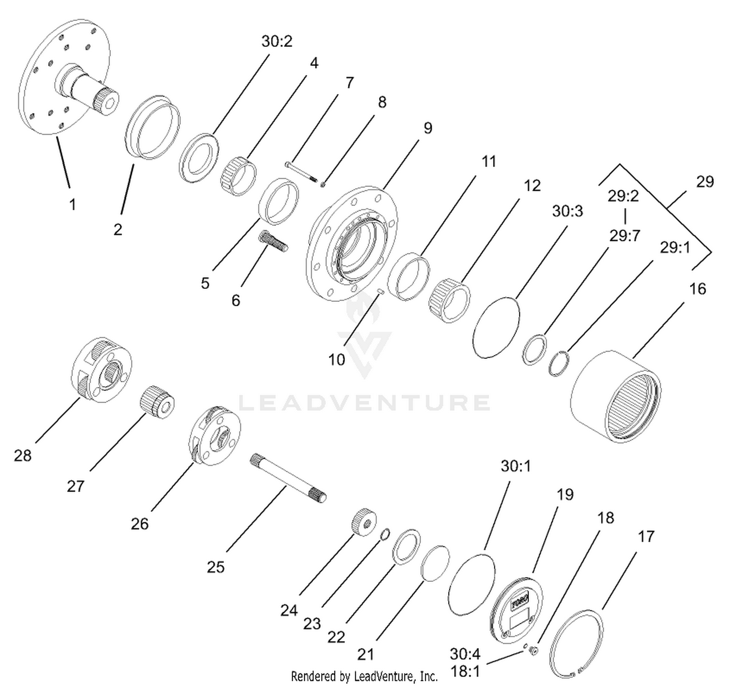 Planetary Assembly No. 105-4500-03