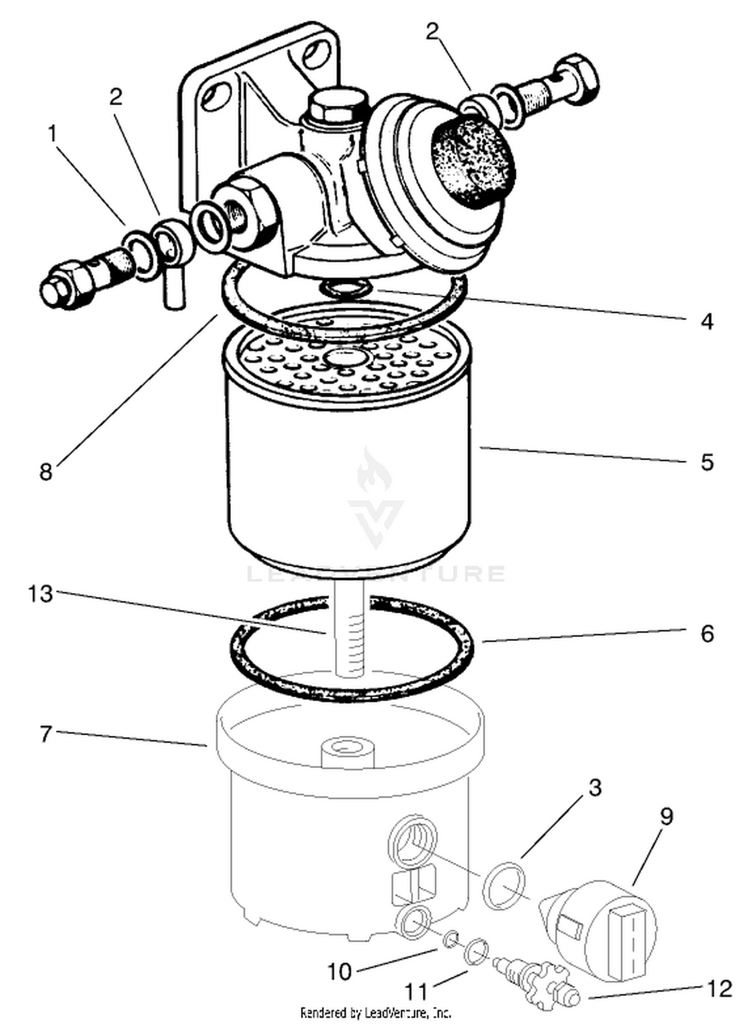 Fuel Filter Assembly No. 76-5300