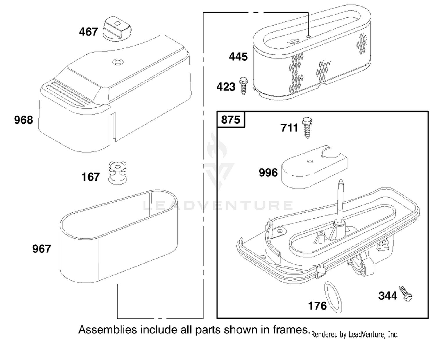 Engine Briggs  Stratton Model 28q777-0690-E1 5