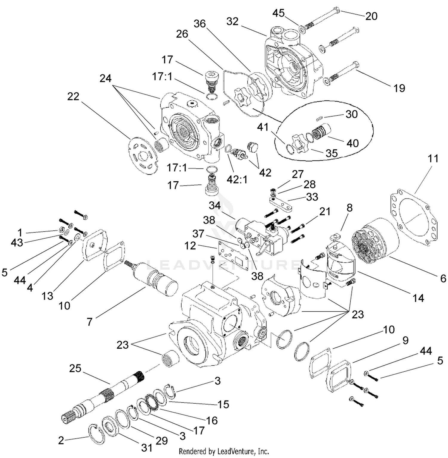 Piston Pump Assembly No. 110-0006