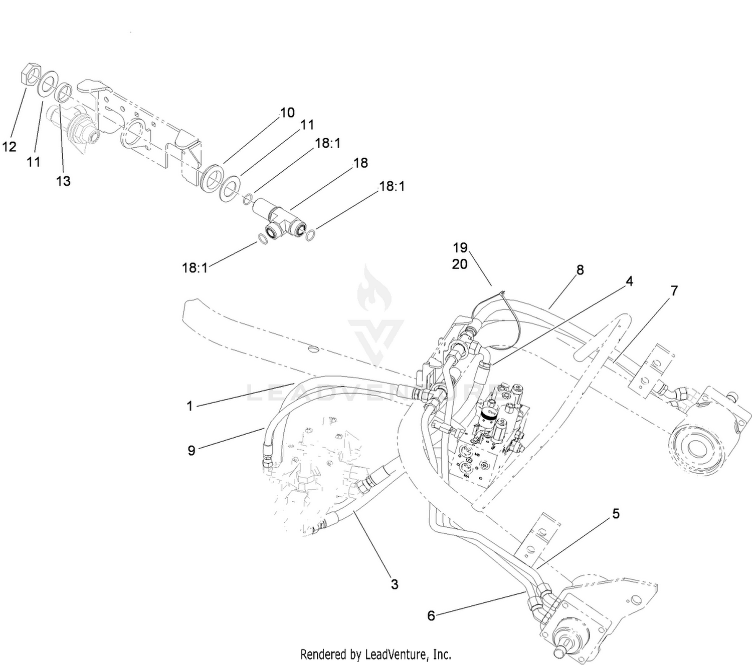 Hydraulic Traction Assembly