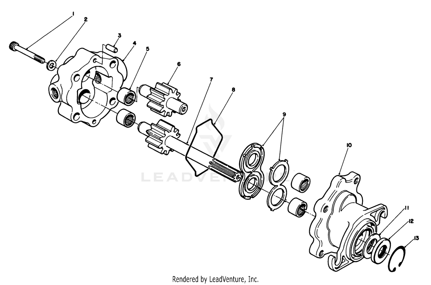 Reel Motor Assembly No. 75-1400