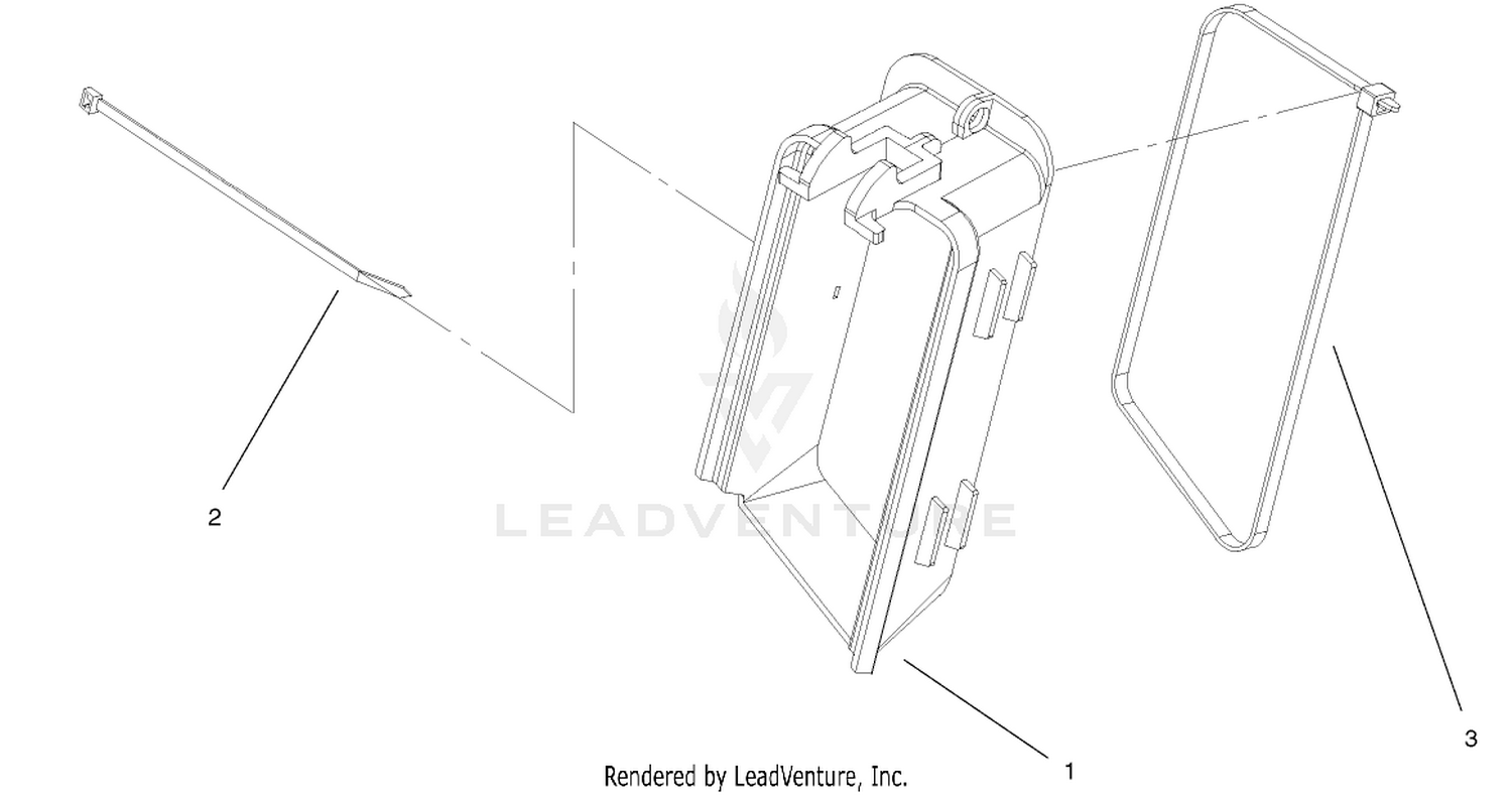 Bag Chute Assembly Part No. 104-7951