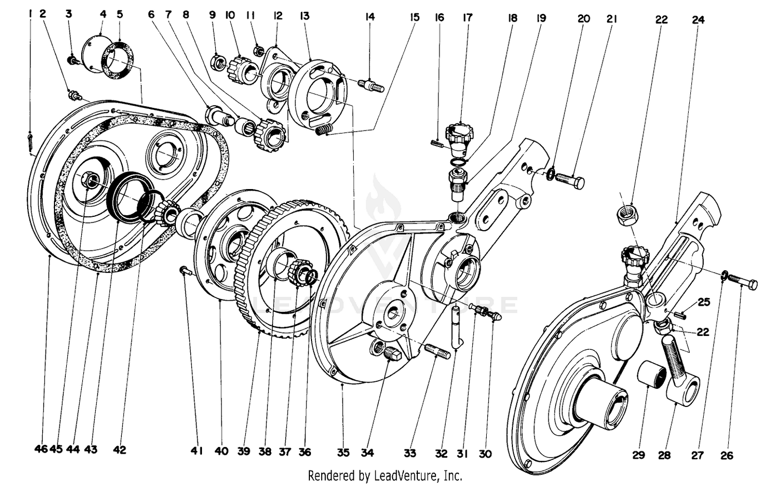 Gear Case Assembly