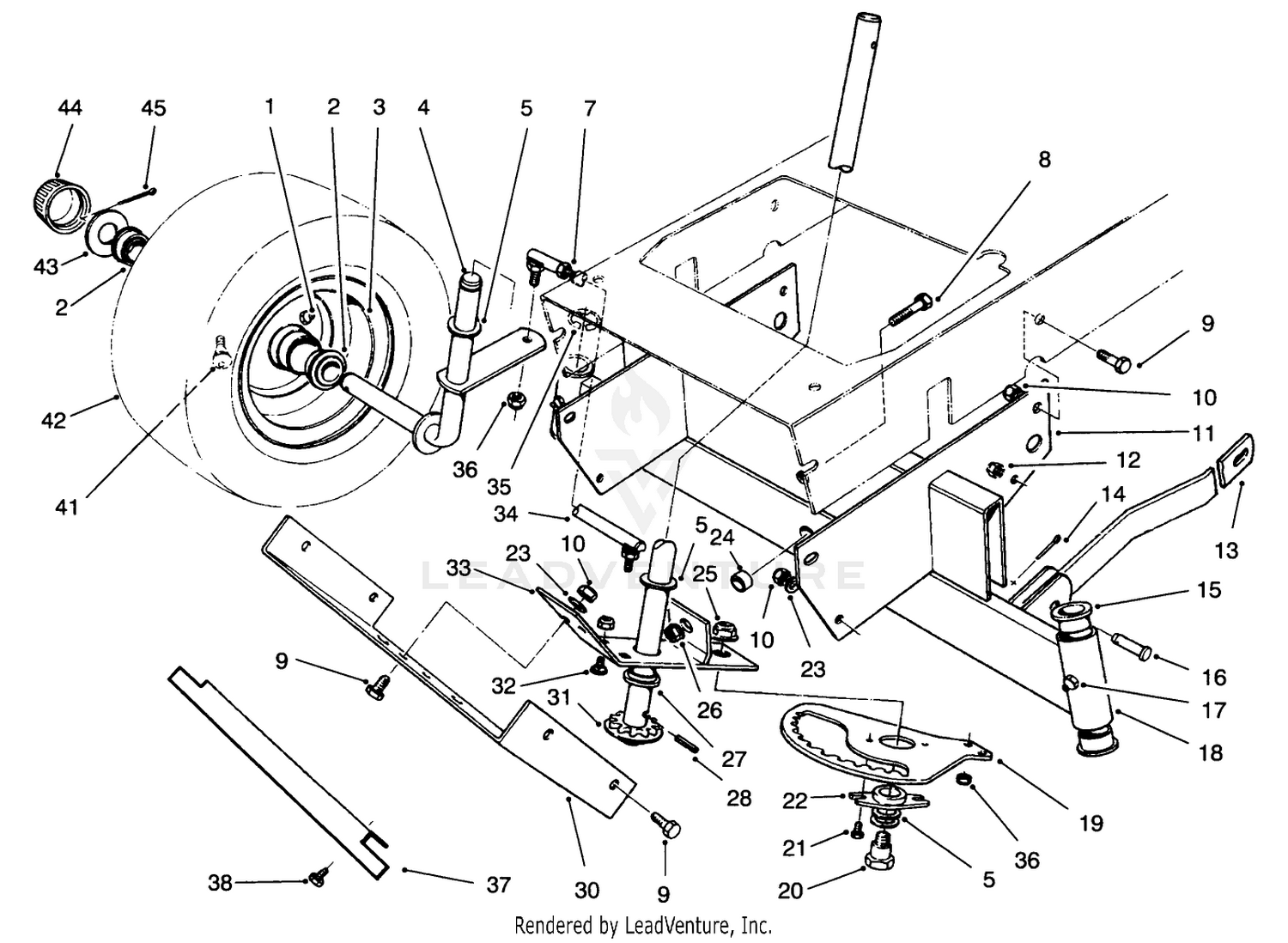 Front Axle Assembly