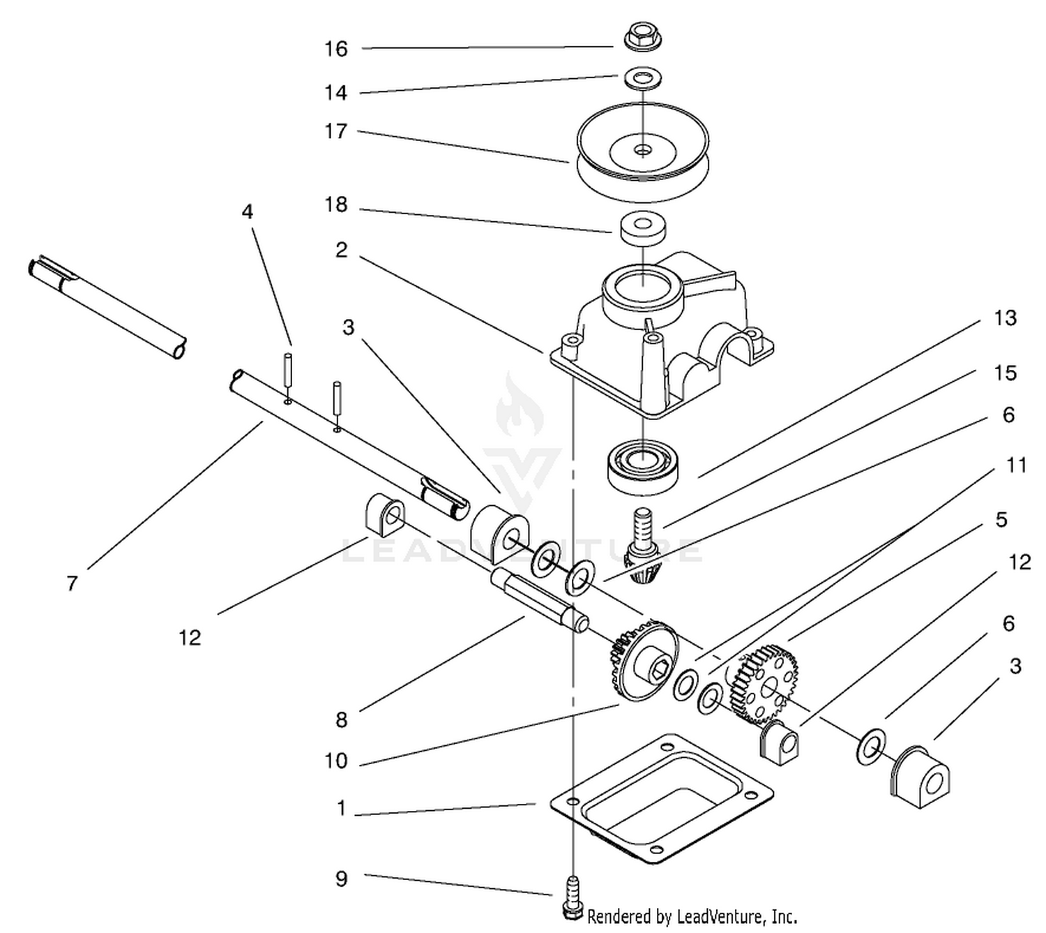 Gear Case Assembly