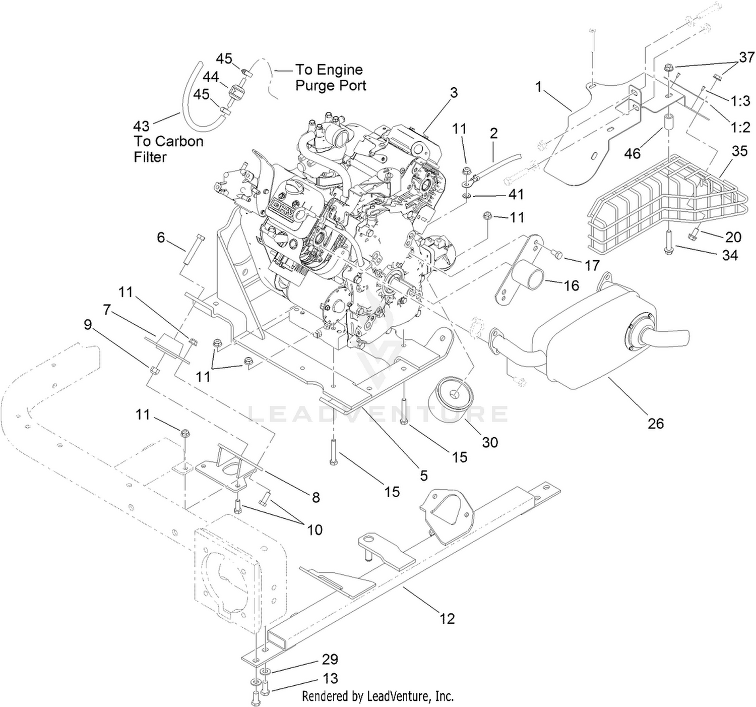Engine Installation Assembly