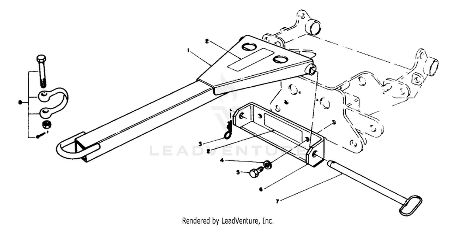 Tow Bar Assembly No. 58-7020