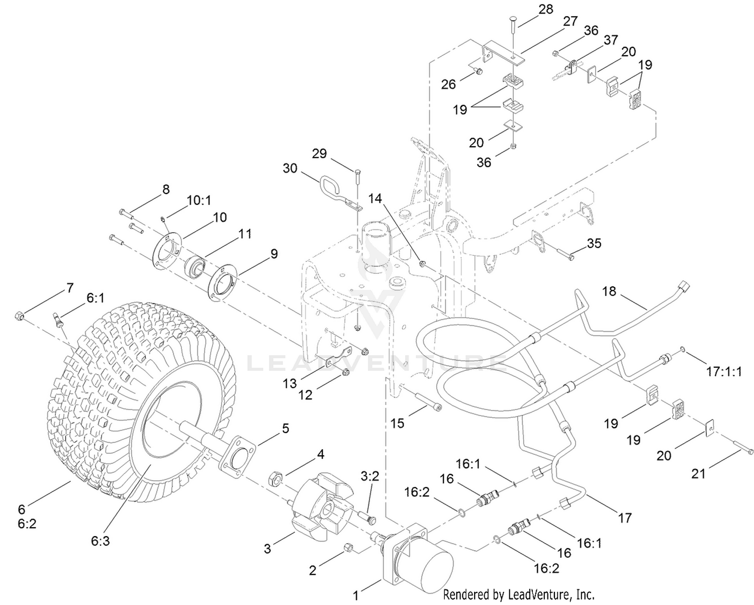 Front Wheel Assembly
