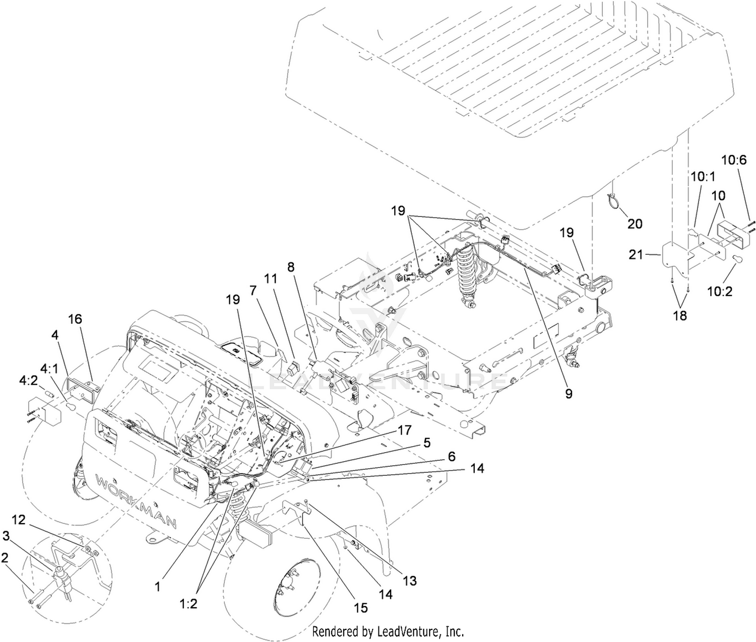 Brake and Signal Light Assembly No. 119-9603