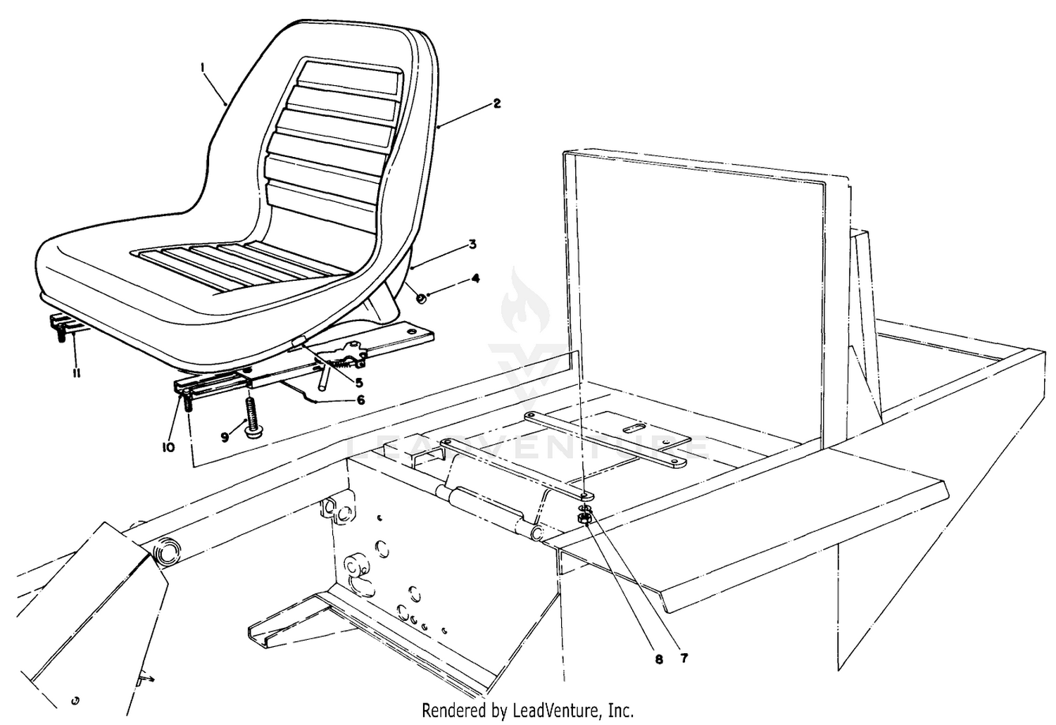 Standard Seat Kit Model No. 30770