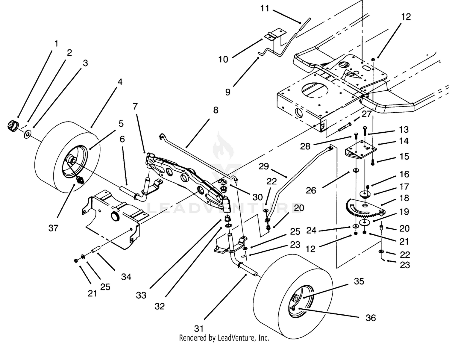 Front Axle Assembly