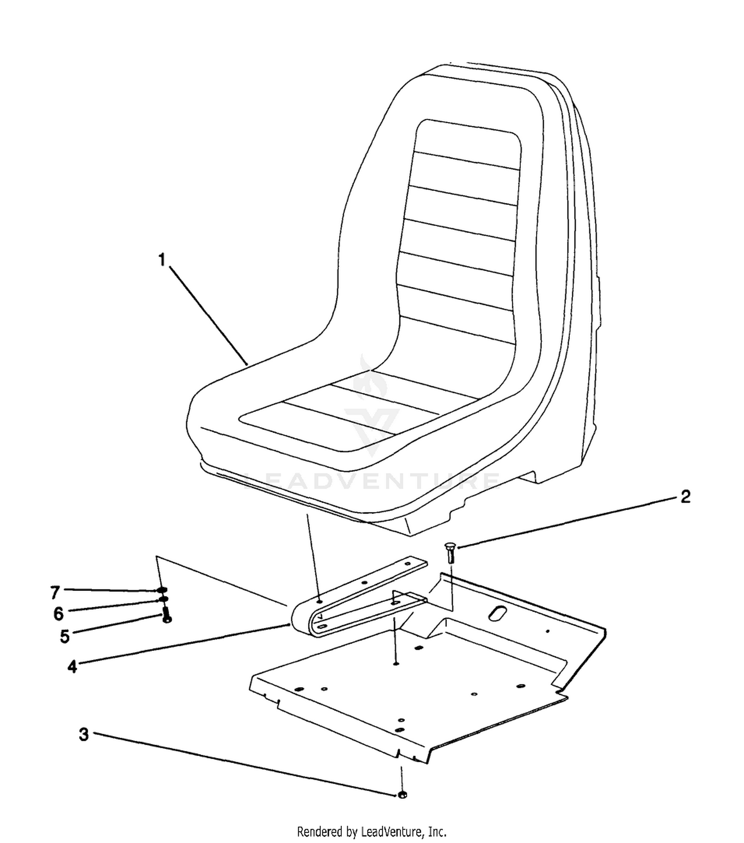 Low Seat Assembly (optional)