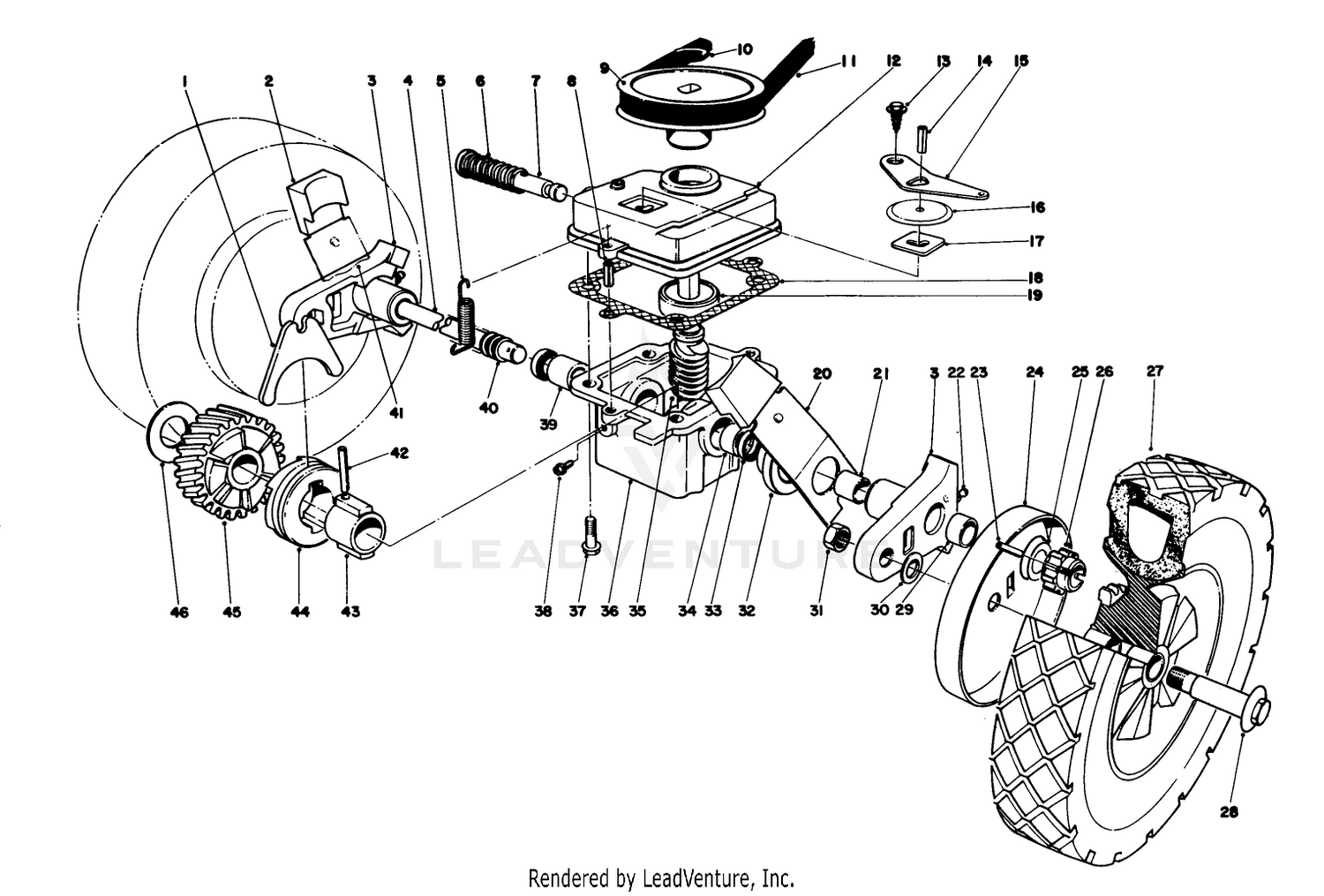 Gear Case Assembly