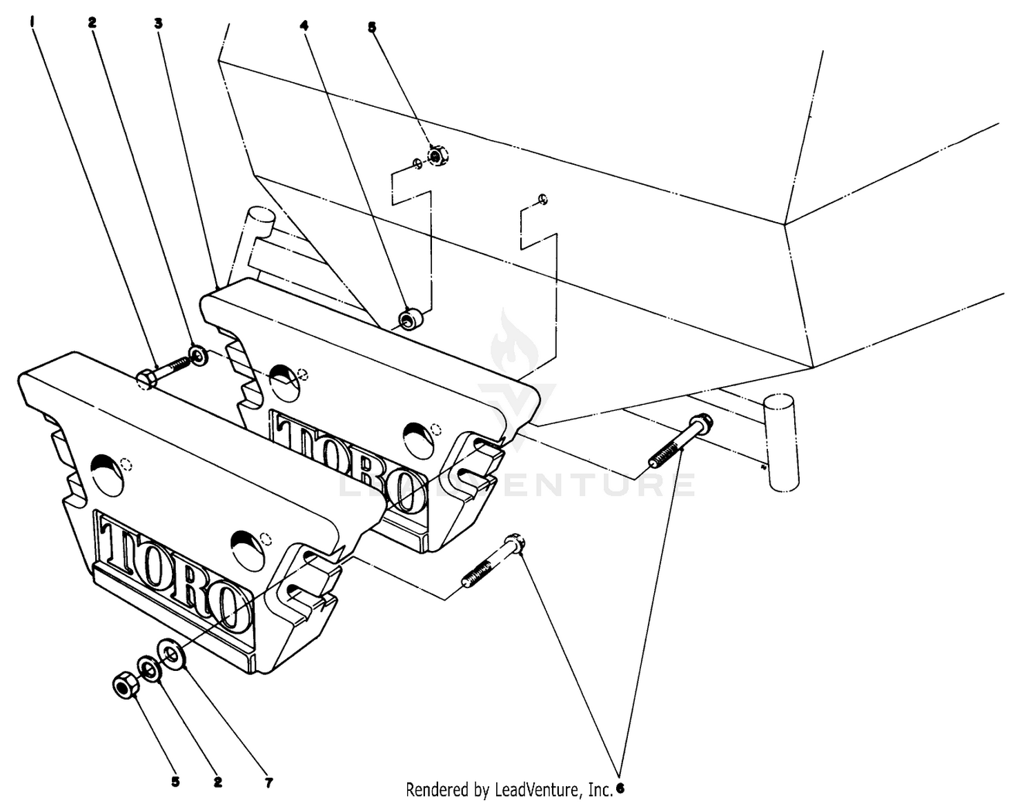 Rear Weight Kit Mode No. 24-5780 (optional)