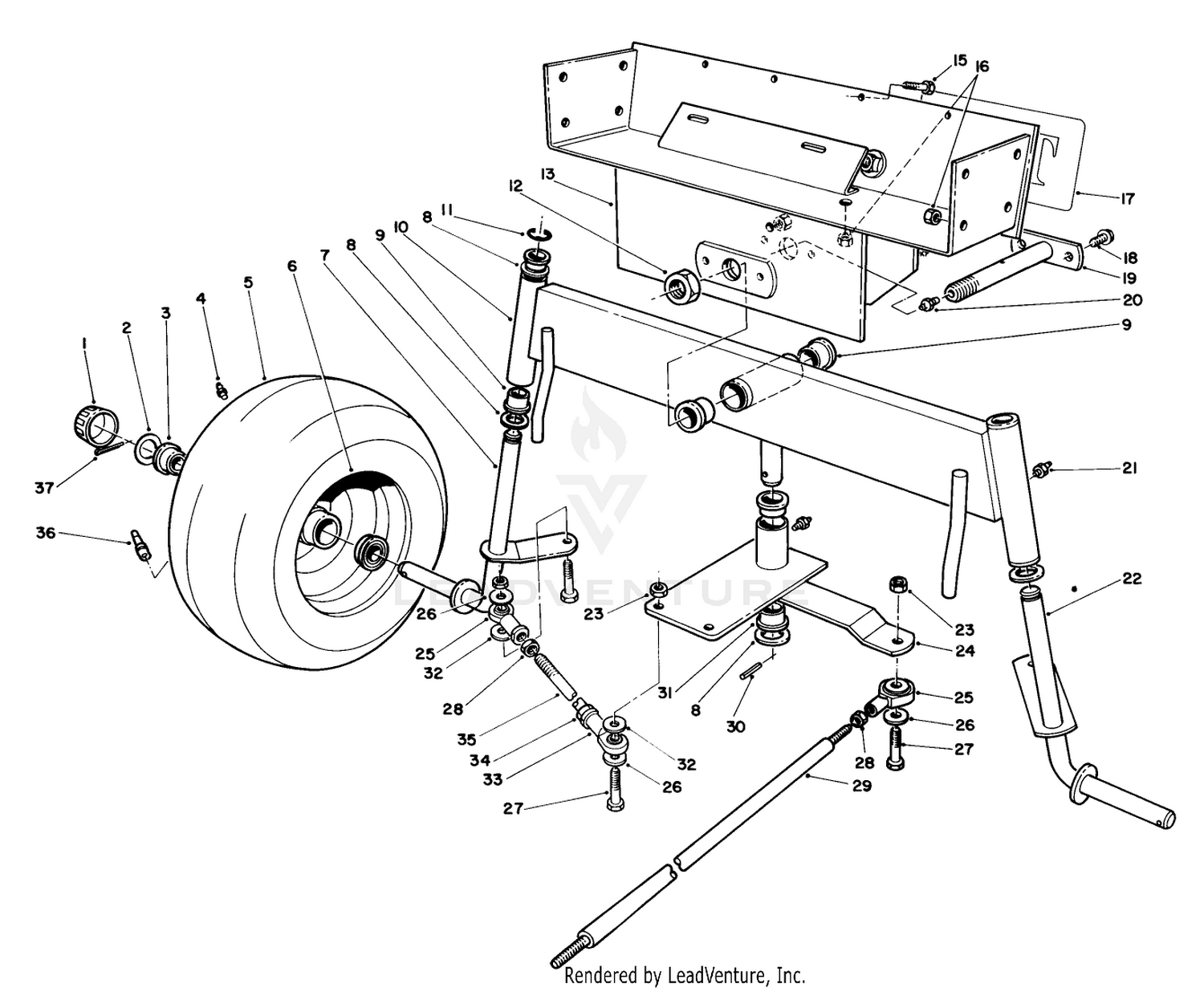Front Axle Assembly