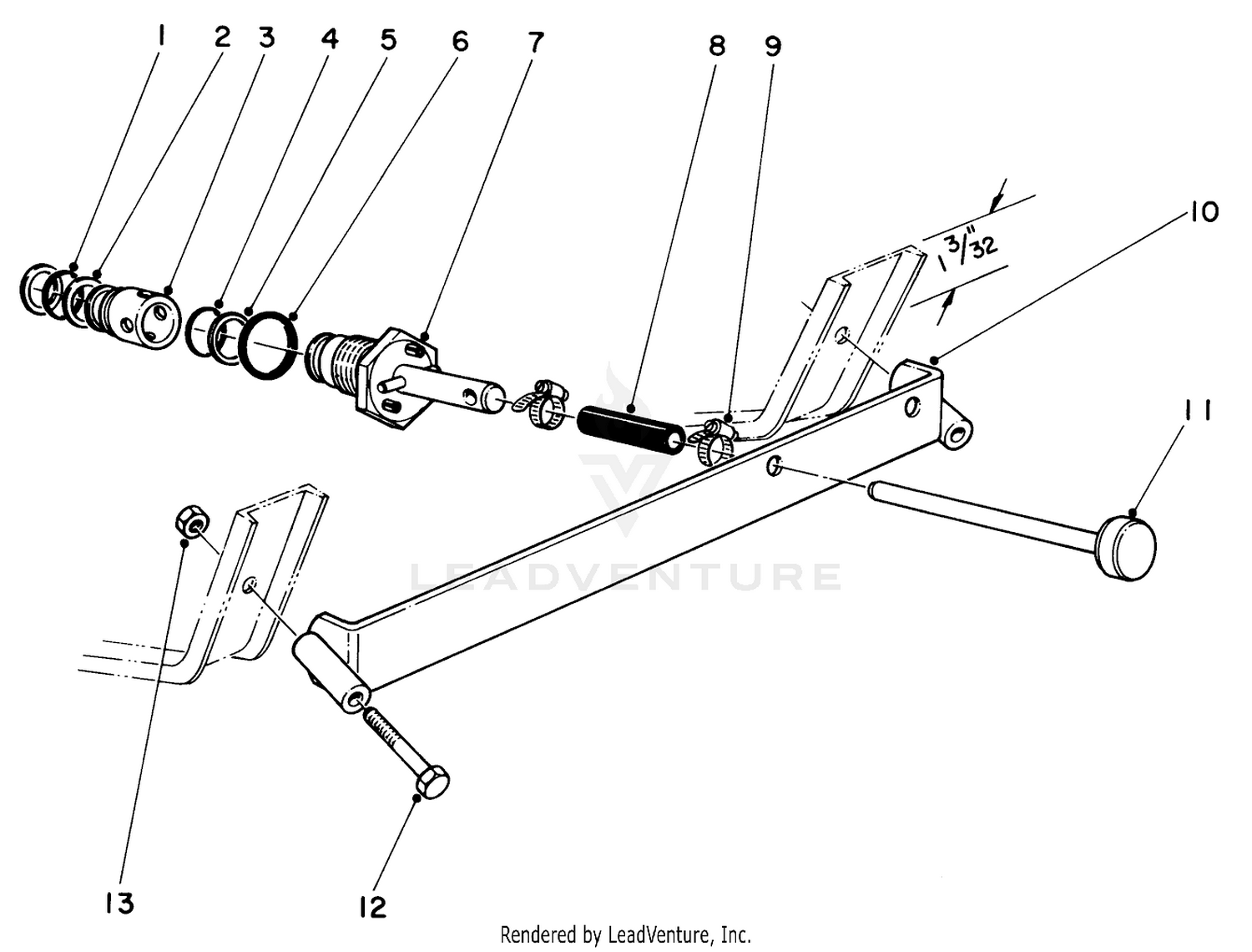 Reel Shutoff Kit Model No. 04418