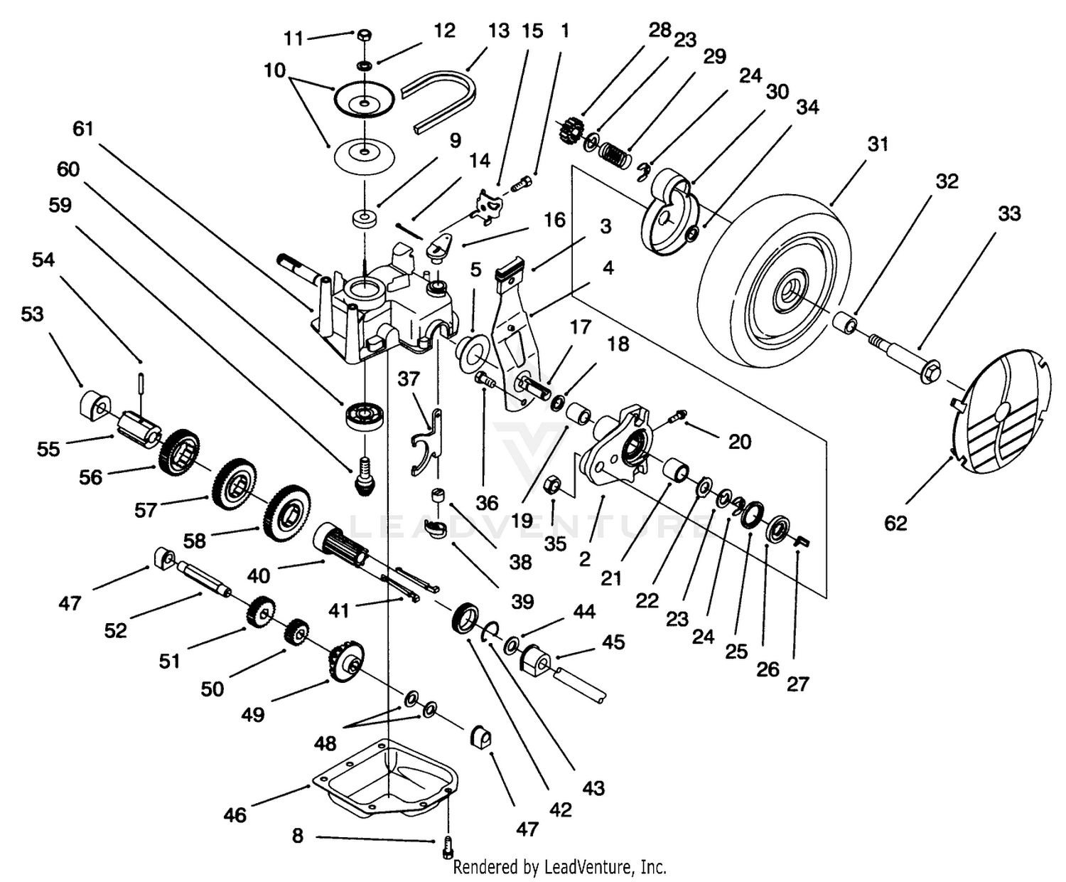 Gear Case Assembly