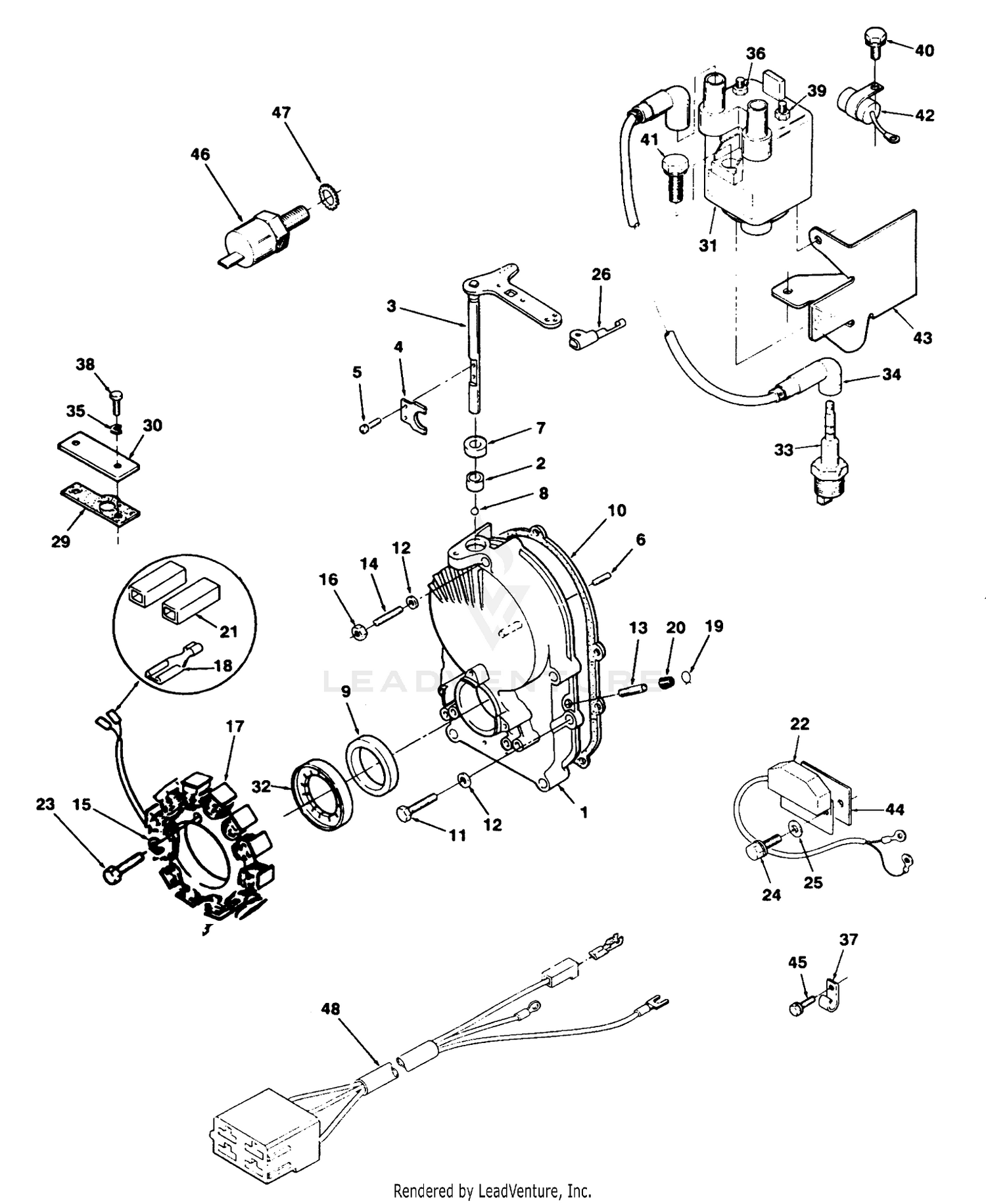 Gearcase And Ignition Controls