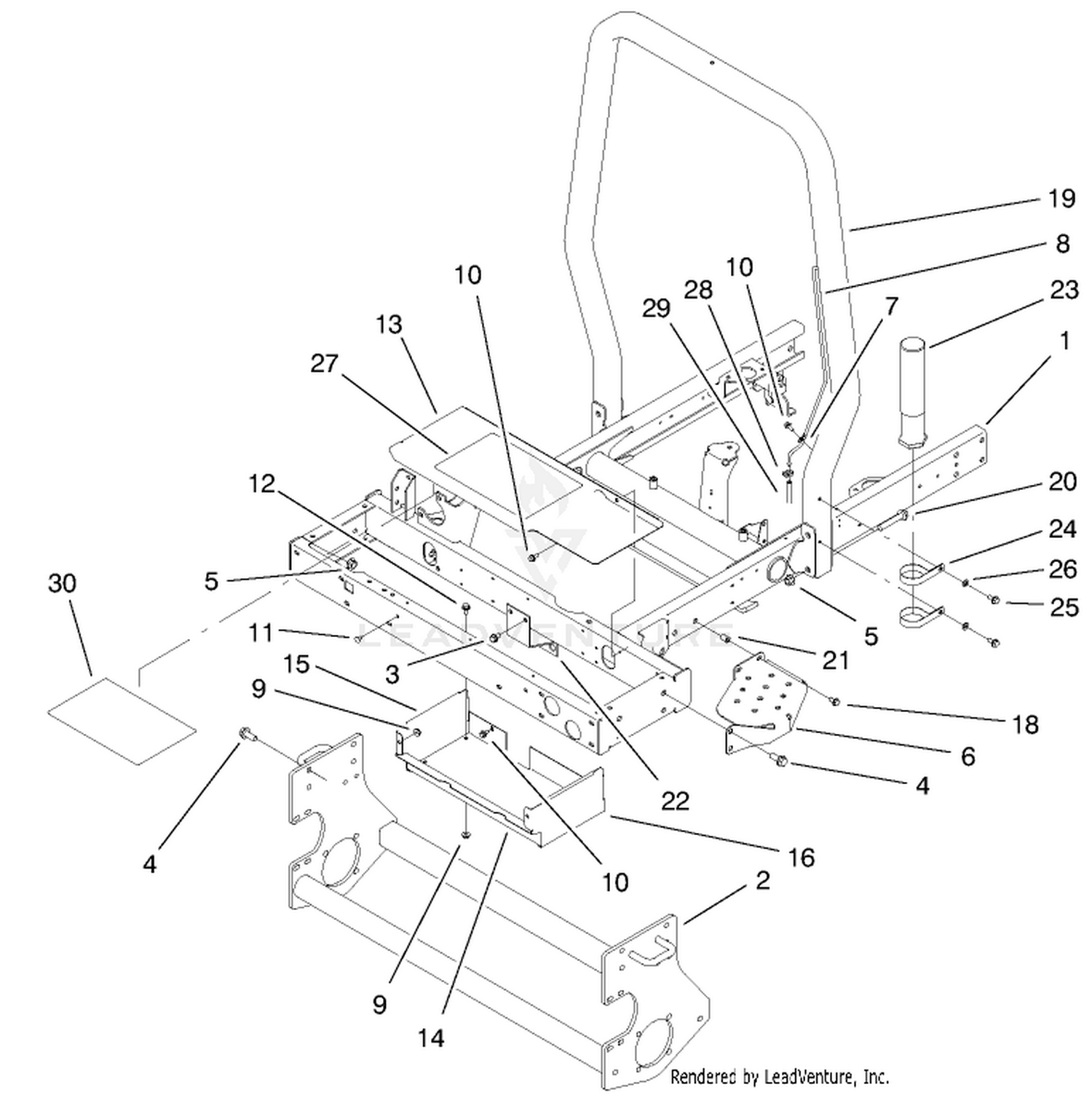 Frame and Platform Assembly