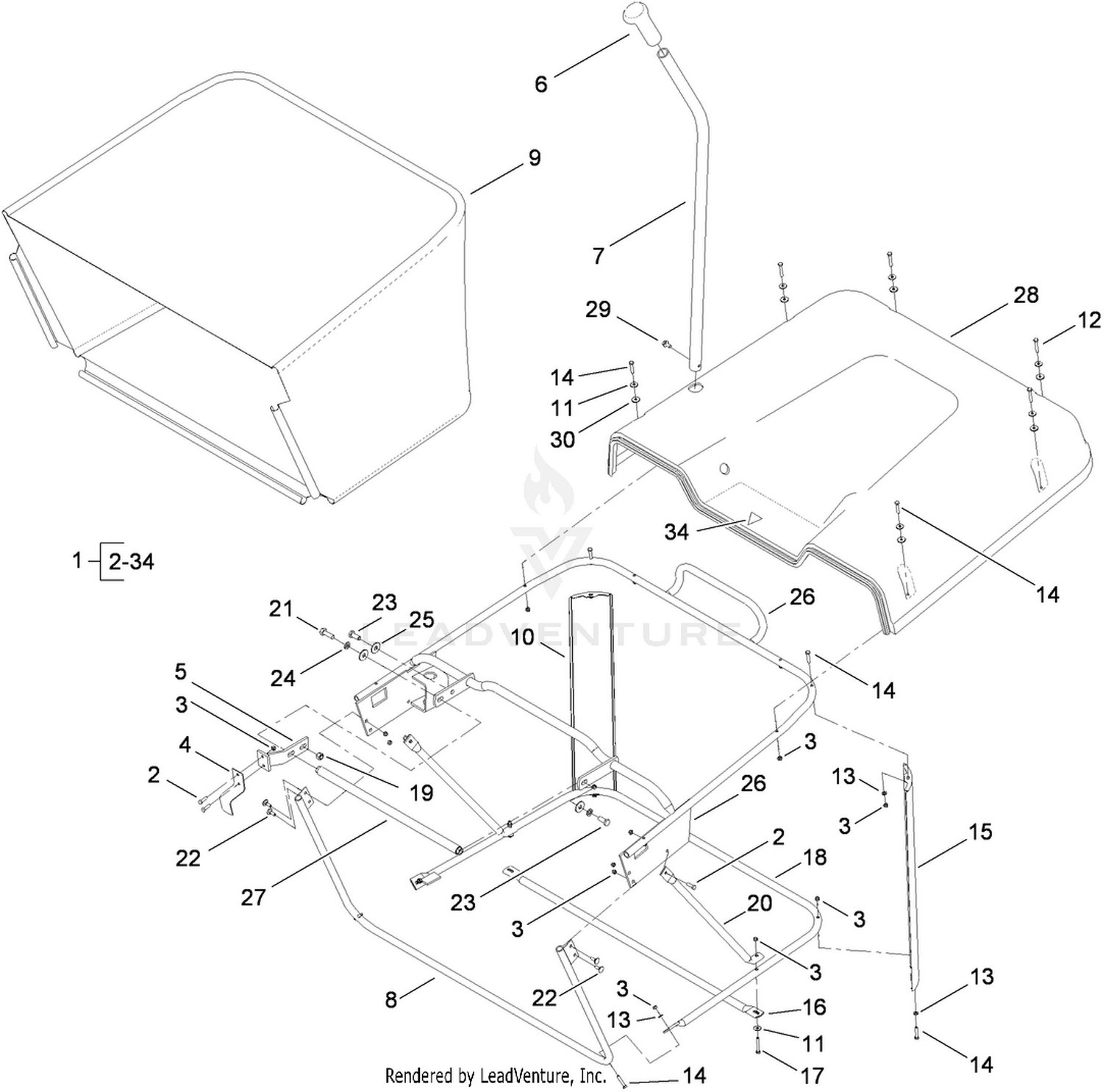 Grass Collector Assembly
