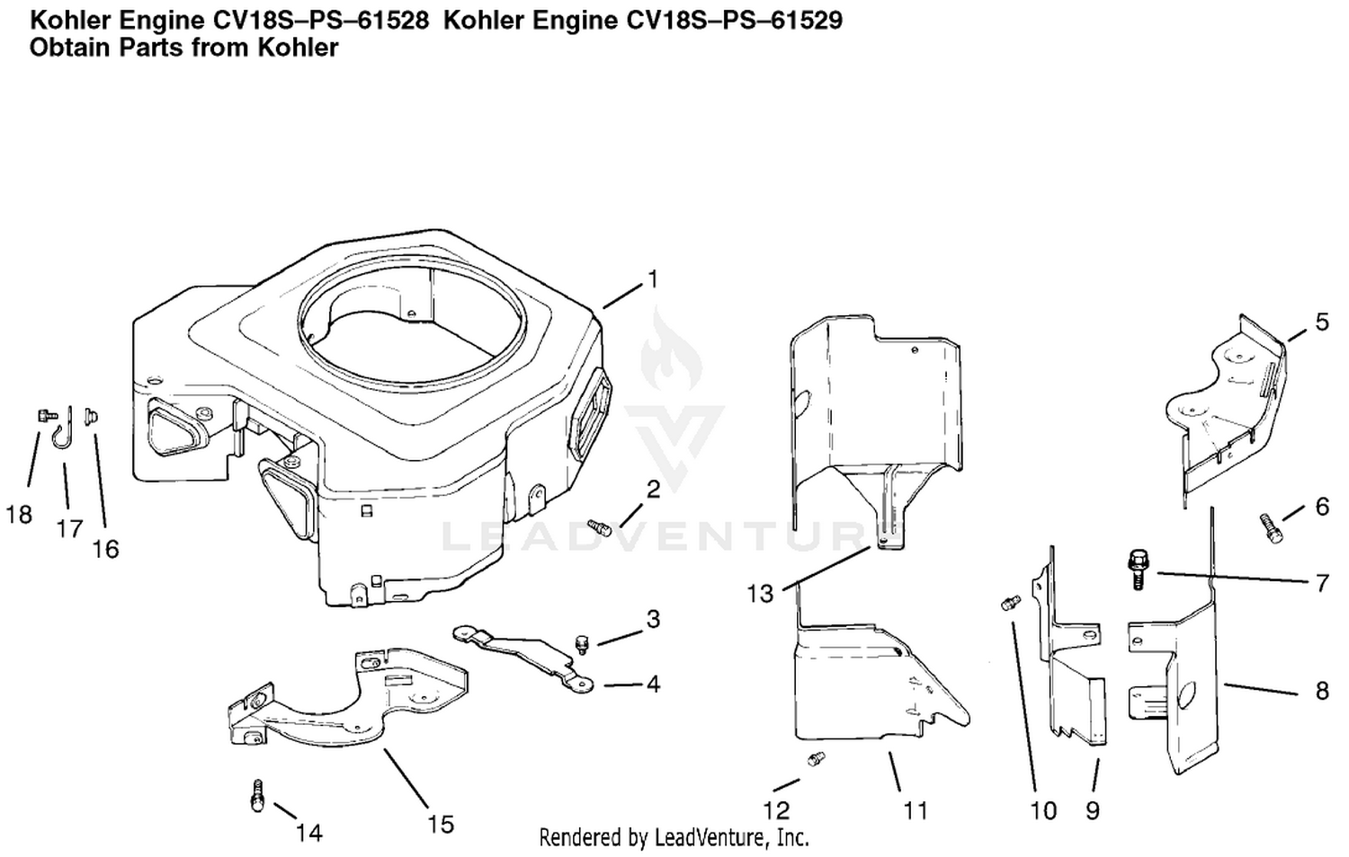 Blower Housing  Baffles