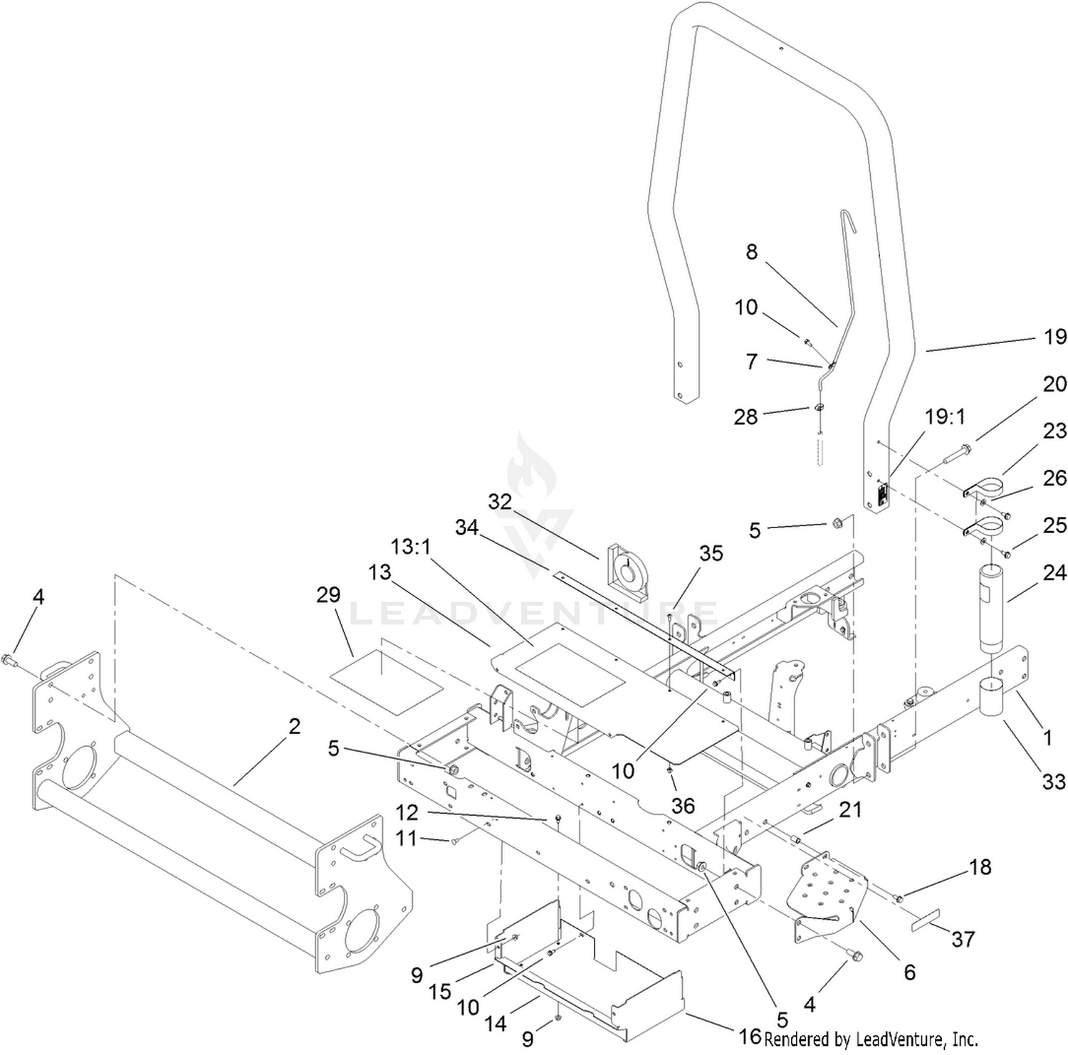 Frame and Platform Assembly